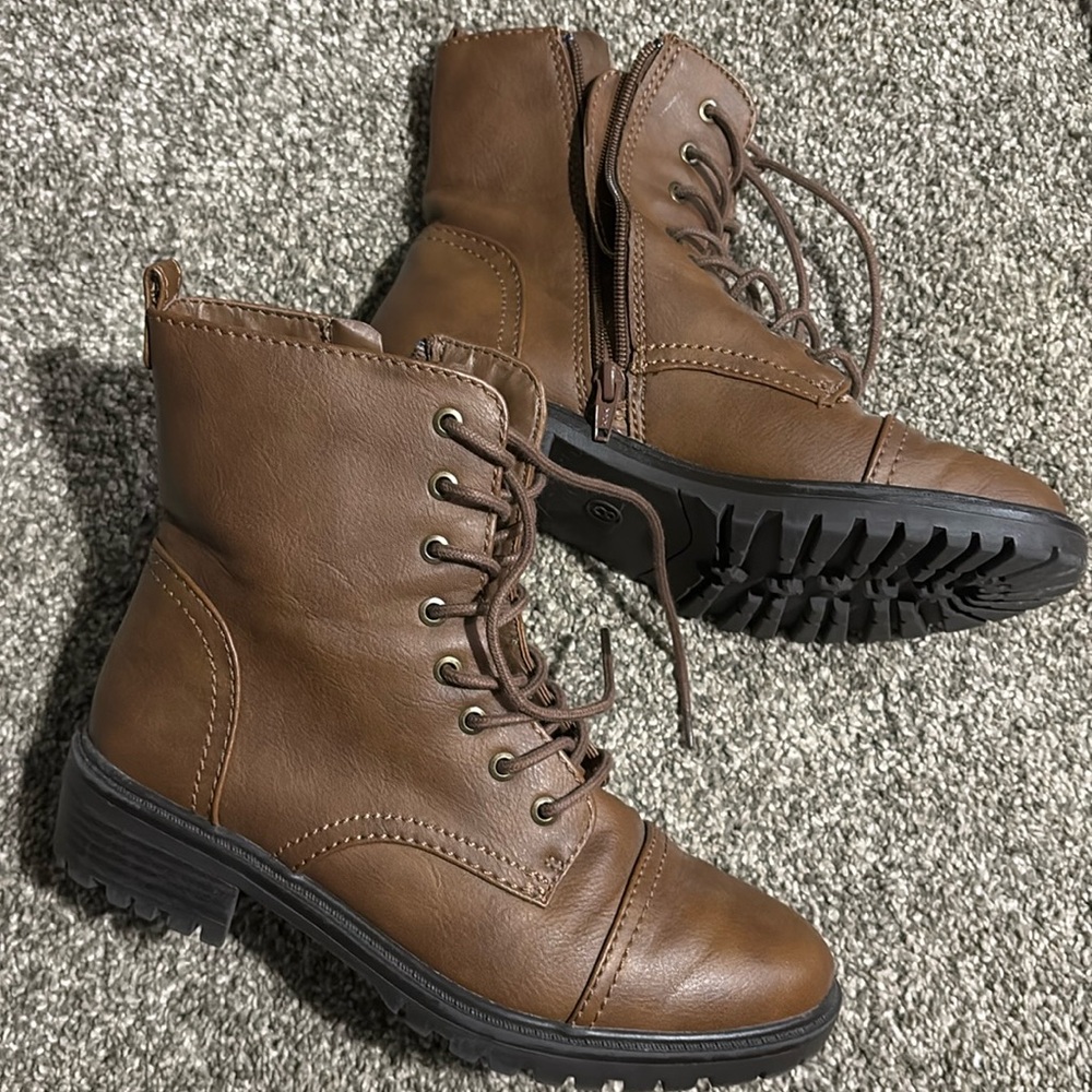 NWOT Boots from Target - Zipper on the Inner Ankle for Easy Slip On